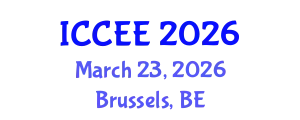 International Conference on Civil and Environmental Engineering (ICCEE) March 23, 2026 - Brussels, Belgium
