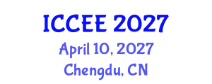 International Conference on Civil and Environmental Engineering (ICCEE) April 10, 2027 - Chengdu, China