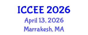 International Conference on Civil and Environmental Engineering (ICCEE) April 13, 2026 - Marrakesh, Morocco