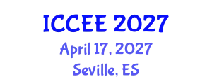 International Conference on Civil and Environmental Engineering (ICCEE) April 17, 2027 - Seville, Spain