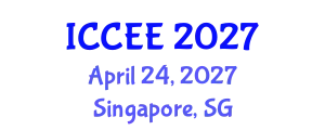 International Conference on Civil and Environmental Engineering (ICCEE) April 24, 2027 - Singapore, Singapore