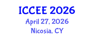 International Conference on Civil and Environmental Engineering (ICCEE) April 27, 2026 - Nicosia, Cyprus