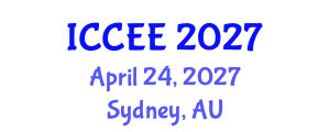 International Conference on Civil and Environmental Engineering (ICCEE) April 24, 2027 - Sydney, Australia