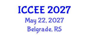 International Conference on Civil and Environmental Engineering (ICCEE) May 22, 2027 - Belgrade, Serbia