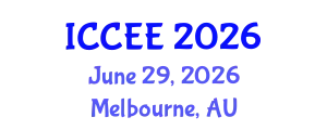 International Conference on Civil and Environmental Engineering (ICCEE) June 29, 2026 - Melbourne, Australia