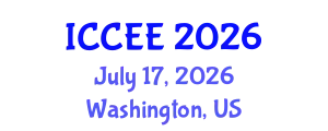 International Conference on Civil and Environmental Engineering (ICCEE) July 17, 2026 - Washington, United States
