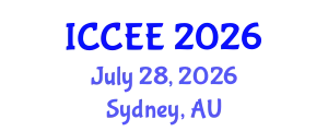 International Conference on Civil and Environmental Engineering (ICCEE) July 28, 2026 - Sydney, Australia