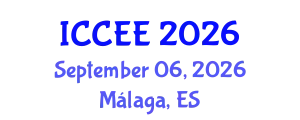 International Conference on Civil and Environmental Engineering (ICCEE) September 06, 2026 - Málaga, Spain