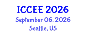 International Conference on Civil and Environmental Engineering (ICCEE) September 06, 2026 - Seattle, United States