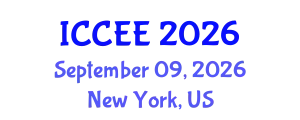 International Conference on Civil and Environmental Engineering (ICCEE) September 09, 2026 - New York, United States