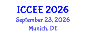 International Conference on Civil and Environmental Engineering (ICCEE) September 23, 2026 - Munich, Germany