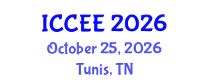 International Conference on Civil and Environmental Engineering (ICCEE) October 25, 2026 - Tunis, Tunisia