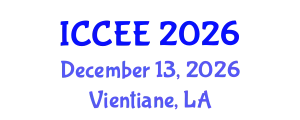 International Conference on Civil and Environmental Engineering (ICCEE) December 13, 2026 - Vientiane, Laos