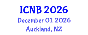 International Conference on Nanotechnology and Biotechnology (ICNB) December 01, 2026 - Auckland, New Zealand