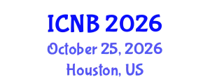 International Conference on Nanotechnology and Biotechnology (ICNB) October 25, 2026 - Houston, United States
