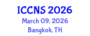 International Conference on Cryptography and Network Security (ICCNS) March 09, 2026 - Bangkok, Thailand