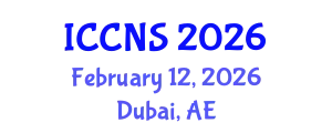 International Conference on Cryptography and Network Security (ICCNS) February 12, 2026 - Dubai, United Arab Emirates