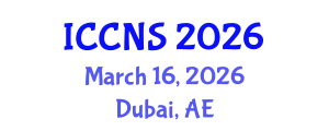 International Conference on Cryptography and Network Security (ICCNS) March 16, 2026 - Dubai, United Arab Emirates