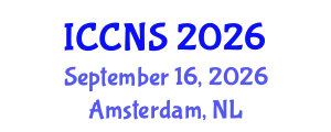International Conference on Cryptography and Network Security (ICCNS) September 16, 2026 - Amsterdam, Netherlands