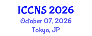 International Conference on Cryptography and Network Security (ICCNS) October 07, 2026 - Tokyo, Japan