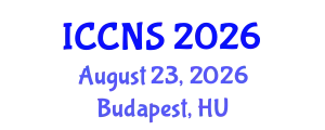 International Conference on Cryptography and Network Security (ICCNS) August 23, 2026 - Budapest, Hungary
