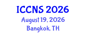 International Conference on Cryptography and Network Security (ICCNS) August 19, 2026 - Bangkok, Thailand