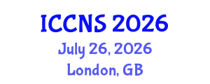 International Conference on Cryptography and Network Security (ICCNS) July 26, 2026 - London, United Kingdom