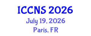 International Conference on Cryptography and Network Security (ICCNS) July 19, 2026 - Paris, France
