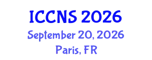 International Conference on Cryptography and Network Security (ICCNS) September 20, 2026 - Paris, France