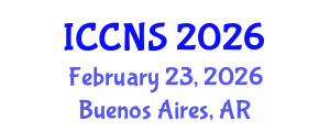 International Conference on Cryptography and Network Security (ICCNS) February 23, 2026 - Buenos Aires, Argentina