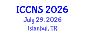 International Conference on Cryptography and Network Security (ICCNS) July 29, 2026 - Istanbul, Turkey