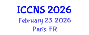 International Conference on Cryptography and Network Security (ICCNS) February 23, 2026 - Paris, France