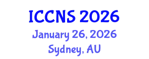 International Conference on Cryptography and Network Security (ICCNS) January 26, 2026 - Sydney, Australia
