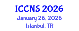International Conference on Cryptography and Network Security (ICCNS) January 26, 2026 - Istanbul, Turkey