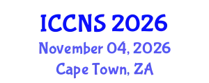International Conference on Cryptography and Network Security (ICCNS) November 04, 2026 - Cape Town, South Africa