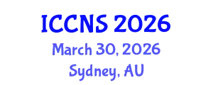 International Conference on Cryptography and Network Security (ICCNS) March 30, 2026 - Sydney, Australia