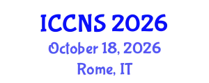International Conference on Cryptography and Network Security (ICCNS) October 18, 2026 - Rome, Italy