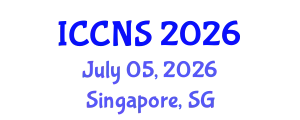 International Conference on Cryptography and Network Security (ICCNS) July 05, 2026 - Singapore, Singapore