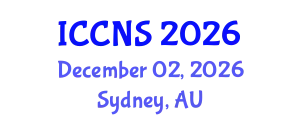 International Conference on Cryptography and Network Security (ICCNS) December 02, 2026 - Sydney, Australia