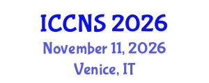 International Conference on Cryptography and Network Security (ICCNS) November 11, 2026 - Venice, Italy