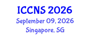 International Conference on Cryptography and Network Security (ICCNS) September 09, 2026 - Singapore, Singapore