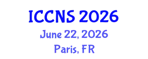 International Conference on Cryptography and Network Security (ICCNS) June 22, 2026 - Paris, France
