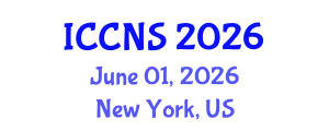 International Conference on Cryptography and Network Security (ICCNS) June 01, 2026 - New York, United States