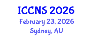 International Conference on Cryptography and Network Security (ICCNS) February 23, 2026 - Sydney, Australia