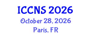 International Conference on Cryptography and Network Security (ICCNS) October 28, 2026 - Paris, France