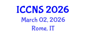 International Conference on Cryptography and Network Security (ICCNS) March 02, 2026 - Rome, Italy