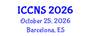 International Conference on Cryptography and Network Security (ICCNS) October 25, 2026 - Barcelona, Spain