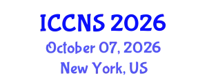 International Conference on Cryptography and Network Security (ICCNS) October 07, 2026 - New York, United States