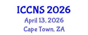 International Conference on Cryptography and Network Security (ICCNS) April 13, 2026 - Cape Town, South Africa