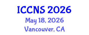 International Conference on Cryptography and Network Security (ICCNS) May 18, 2026 - Vancouver, Canada